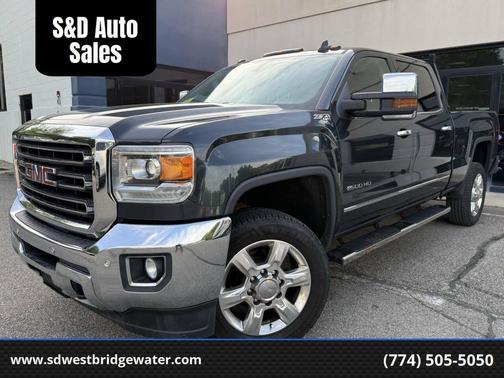 Stone Blue Metallic 2017 GMC Sierra 2500 SLT