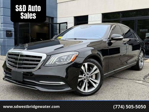 Black 2019 Mercedes-Benz S-Class 4MATIC