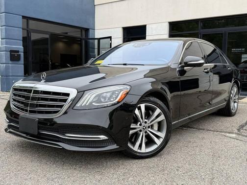Black 2019 Mercedes-Benz S-Class 4MATIC