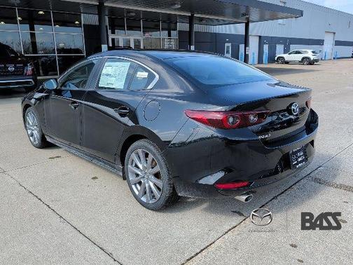 Jet Black Mica 2026 Mazda Mazda3 FWD w/Preferred Package