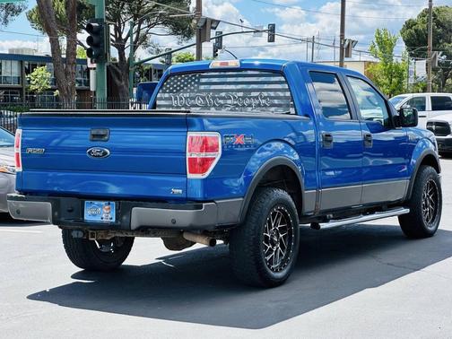 Blue 2010 Ford F-150 FX4 SuperCrew