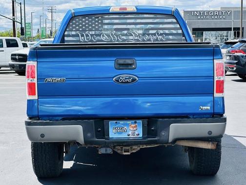Blue 2010 Ford F-150 FX4 SuperCrew