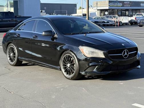 Black 2014 Mercedes-Benz CLA-Class Base