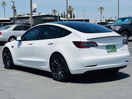 White 2023 Tesla Model 3 Performance