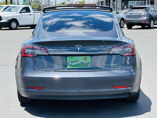 Silver 2021 Tesla Model 3 Long Range