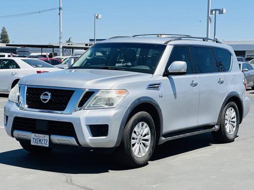 Gun Metallic 2017 Nissan Armada SV