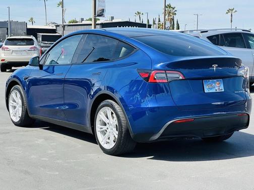 Blue 2021 Tesla Model Y Long Range Dual Motor All-Wheel Drive