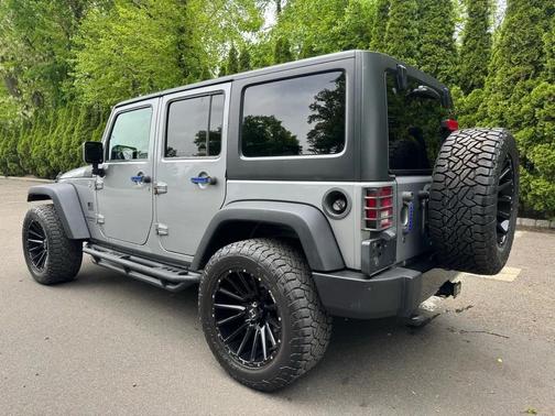 Gray 2015 Jeep Wrangler X