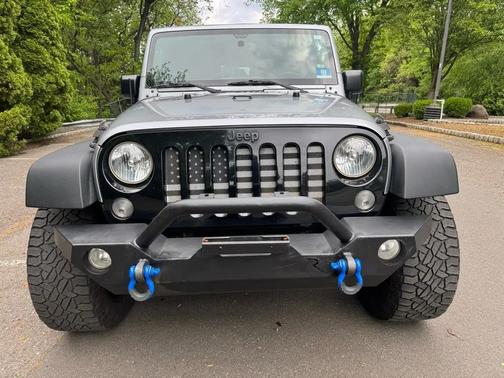 Gray 2015 Jeep Wrangler X