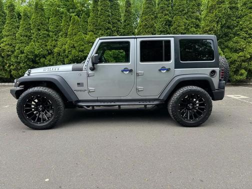 Gray 2015 Jeep Wrangler X