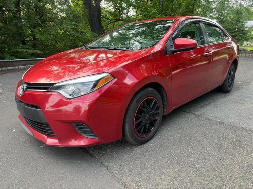 Red 2015 Toyota Corolla S Premium