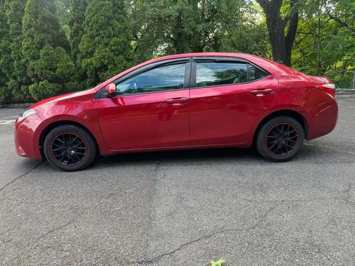 Red 2015 Toyota Corolla S Premium