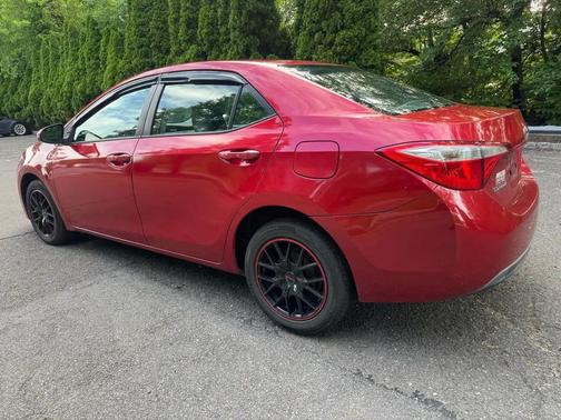 Red 2015 Toyota Corolla S Premium