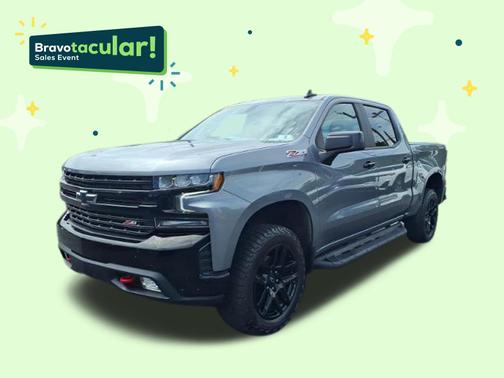 Satin Steel Metallic 2021 Chevrolet Silverado 1500 LT Trail Boss