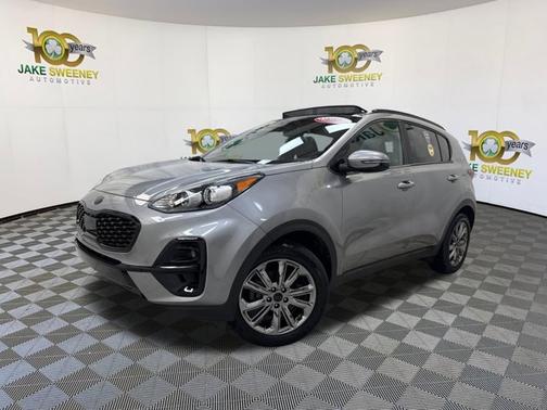 Steel Gray 2022 Kia Sportage Nightfall