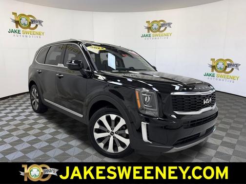 Ebony Black 2022 Kia Telluride S