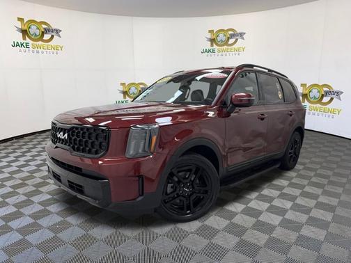Dawning Red 2024 Kia Telluride EX X-Line