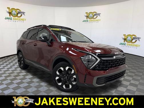 Dawning Red 2024 Kia Sportage X-Line