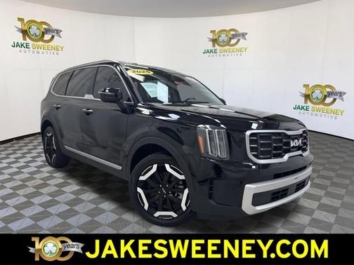 Ebony Black 2025 Kia Telluride S