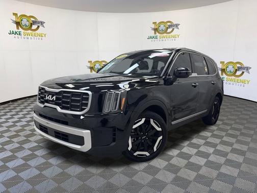 Ebony Black 2025 Kia Telluride S
