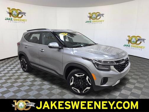 Steel Gray 2024 Kia Seltos SX Turbo
