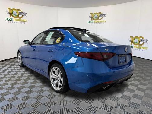 Misano Blue Metallic 2018 Alfa Romeo Giulia Ti Sport