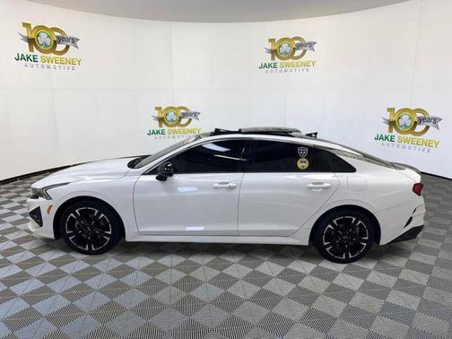 Glacial White Pearl 2021 Kia K5 GT-Line