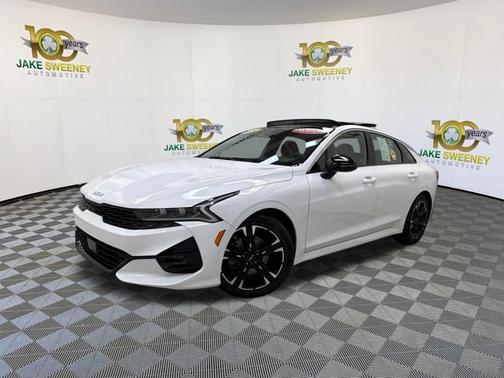 Glacial White Pearl 2022 Kia K5 GT-Line