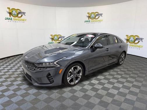 Gravity Gray 2022 Kia K5 EX