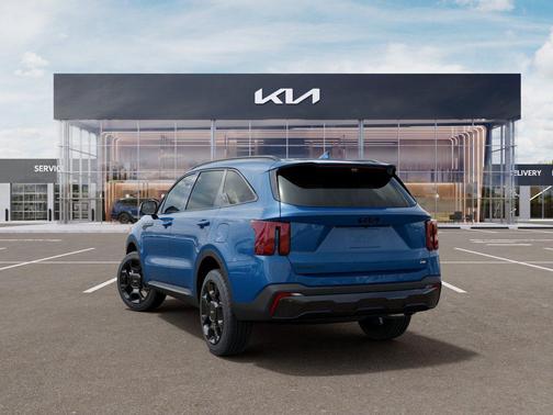 Mineral Blue 2026 Kia Sorento Hybrid SX Prestige