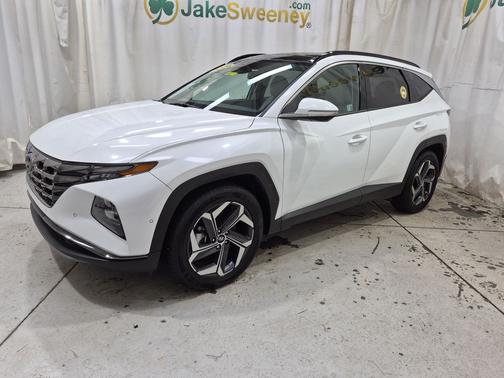 White Pearl 2024 Hyundai TUCSON Limited