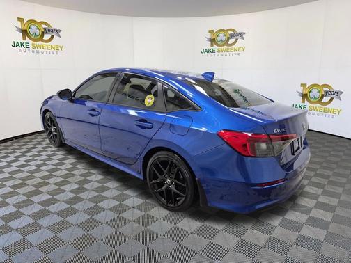 Aegean Blue Metallic 2022 Honda Civic Sport
