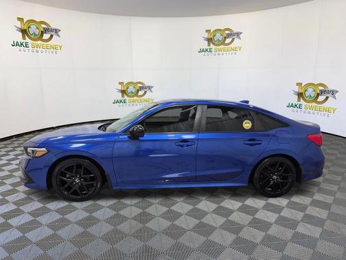 Aegean Blue Metallic 2022 Honda Civic Sport