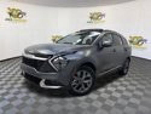 Shadow Matte Gray 2025 Kia Sportage Hybrid SX-Prestige