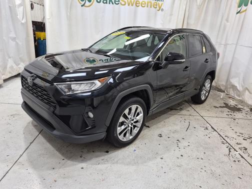 Midnight Black Metallic 2020 Toyota RAV4 XLE Premium