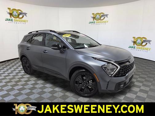 Shadow Matte Gray 2025 Kia Sportage Plug-In Hybrid X-Line Prestige