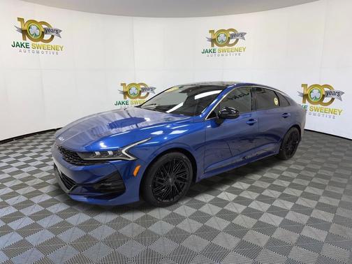 Sapphire Blue 2022 Kia K5 GT-Line