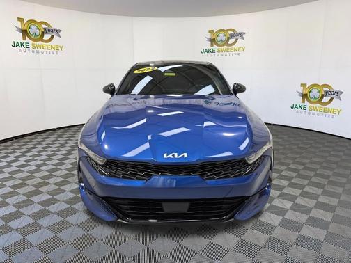 Sapphire Blue 2022 Kia K5 GT-Line