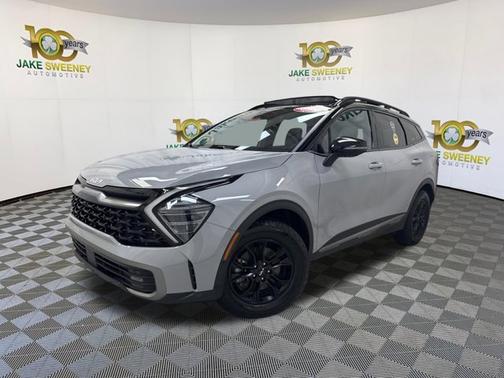Wolf Gray/Ebony Black Roof 2023 Kia Sportage X-Pro Prestige