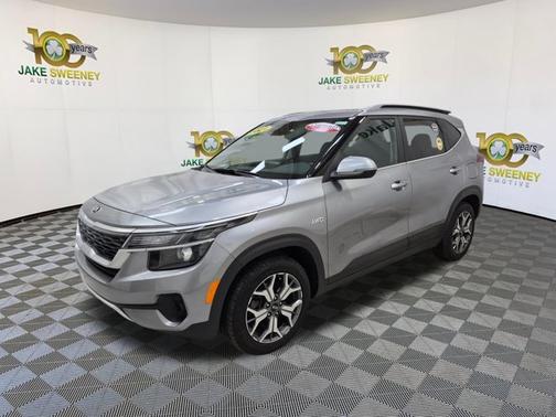 Steel Gray 2021 Kia Seltos EX