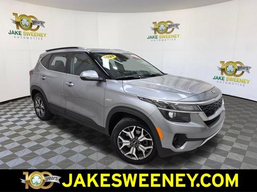 Steel Gray 2021 Kia Seltos EX