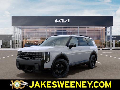 Wolf Gray 2027 Kia Telluride Hybrid X-Line SX-Prestige