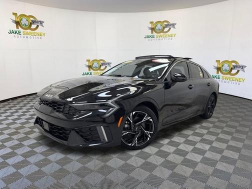 Aurora Black Pearl 2025 Kia K5 GT-Line