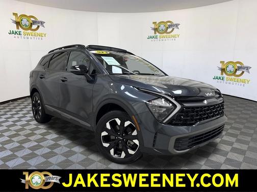 Gravity Gray 2023 Kia Sportage X-Line