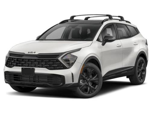 Glacial White Pearl 2025 Kia Sportage X-Line