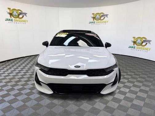 Glacial White Pearl 2021 Kia K5 GT-Line