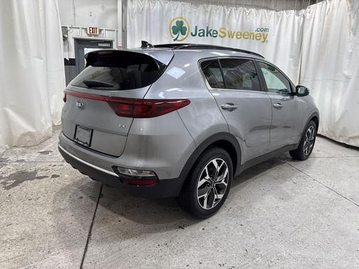 Steel Gray 2021 Kia Sportage EX