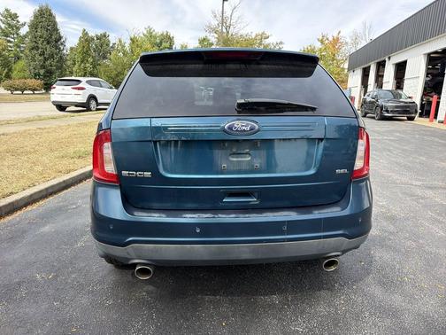 Blue 2011 Ford Edge SEL