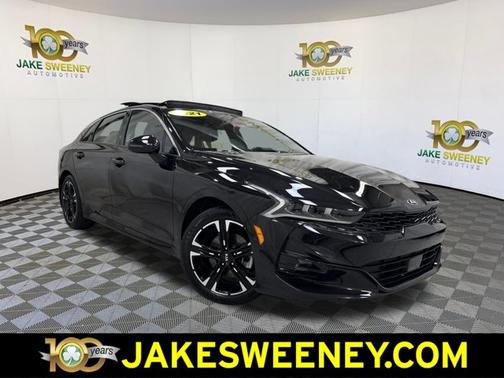 Ebony Black 2021 Kia K5 GT-Line
