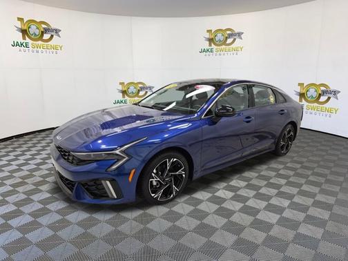Yacht Blue 2025 Kia K5 GT-Line